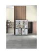 Hotpoint HQ9 U1BL UK Active 4 Door Fridge Freezer - Black Stainless