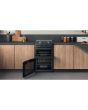 Hotpoint HDM67G0CCB/UK Double Cooker - Black