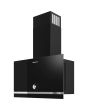 Hotpoint PHVP62FLMK Cooker Hood - Black