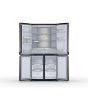 Hotpoint HQ9 U1BL UK Active 4 Door Fridge Freezer - Black Stainless