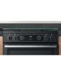 Hotpoint CD67G0C2CA/UK Gas Freestanding 60cm Double Cooker - Dark Grey