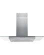 Hotpoint UIF 9.3F LB X 60cm Chimney Island Cooker Hood - Stainless Steel