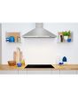 Indesit IHPC 9.5 LM X Cooker Hood - Silver