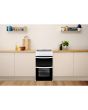 Indesit ID5G00KMW/UK Cooker - White