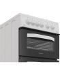 Hotpoint HDG5GCW Freestanding 50cm Gas Double Cooker - White