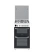 Hotpoint HD5G00CCW/UK Freestanding Double Gas Cooker - White