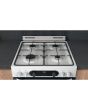Hotpoint HDM67G0CCW/UK Double Cooker - White