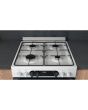 Hotpoint HDM67G9C2CW/UK Double Dual Fuel Cooker - White
