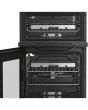 Hotpoint HDG5GCB Freestanding 50cm Gas Double Cooker - Black