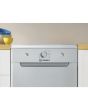 Indesit DF9E 1B10 S UK Slimline Freestanding Dishwasher - Silver