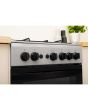Indesit IS5G1PMSS/UK Cooker - Silver