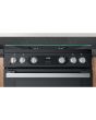 Hotpoint HDM67G0C2CB/UK Double Gas Cooker - Black