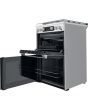 Hotpoint HDM67G0C2CX/U Double Cooker - Inox