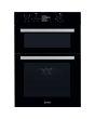 Indesit Aria IDD 6340 BL Electric Double Built-In Oven in Black