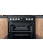 Hotpoint HDM67G9C2CSB/UK Dual Fuel Double Cooker - Black