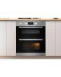 Indesit Aria IDU 6340 IX Electric Built-Under Oven - Stainless Steel and Black