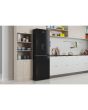 Indesit INFC850TI1KAQUA1 Freestanding Fridge Freezer - Black