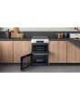 Hotpoint HDM67G0CCW/UK Double Cooker - White