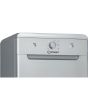 Indesit DF9E 1B10 S UK Slimline Freestanding Dishwasher - Silver