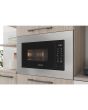 Indesit MWI120GX Built-In Microwave - Stainless Steel