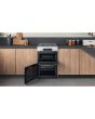 Hotpoint HDM67G9C2CW/UK Double Dual Fuel Cooker - White