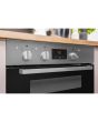 Indesit Aria IDU 6340 IX Electric Built-Under Oven - Stainless Steel and Black