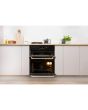 Indesit Aria IDU 6340 BL Electric Built-Under Oven - Black