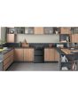 Hotpoint HDM67G0CCB/UK Double Cooker - Black