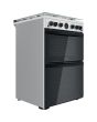 Indesit ID67G0MCX/UK Double Cooker - Inox