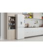 Indesit INFC850TI1WAQUA1 Freestanding Fridge Freezer - White