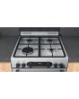 Hotpoint CD67G0CCX/UK Freestanding Gas Double Cooker