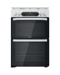 Hotpoint HDM67G0CCW/UK Double Cooker - White