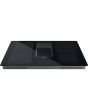 Hotpoint PVH92BK 90cm Vented Induction Hob with Downdraft