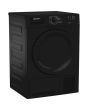 Indesit CYDC82BBGLUK 8kg Condenser Tumble Dryer - Black