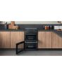 Hotpoint CD67G0C2CA/UK Gas Freestanding 60cm Double Cooker - Dark Grey