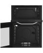 Hotpoint HTG5GCW Freestanding 50cm Gas Double Cooker - White