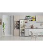 Indesit IBTNF 60182 S AQUA UK Freestanding Fridge Freezer