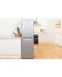 Indesit IBD 5517 S UK 1 Fridge Freezer - Silver