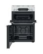 Hotpoint HDM67G0CCW/UK Double Cooker - White