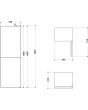 Hotpoint HBNF 55181 S UK 1 Fridge Freezer - Silver