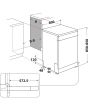 Hotpoint HFC2B26CNUK Freestanding Dishwasher