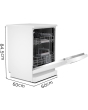 Bosch SGS4HAW40G, Free-standing dishwasher