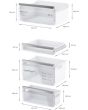 Bosch KIV86VSE0G, Built-in fridge-freezer with freezer at bottom