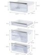 Neff KI5862SE0G, Built-in fridge-freezer with freezer at bottom