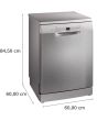 Bosch SMS2HVI67G, Free-standing dishwasher