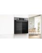 Bosch HQA534BS3B, Built-in oven with added steam function