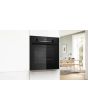 Bosch HQA574BB3B, Built-in oven with added steam function