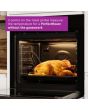 Bosch HRG7764B1B, Built-in oven with added steam function