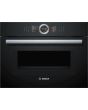 Bosch CMG676BB1, Built-in compact oven with microwave function