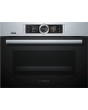 Bosch CSG656BS7B, Built-in compact oven with steam function